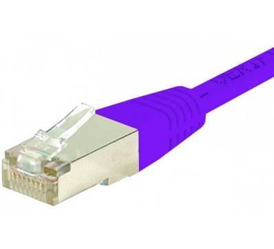 Xeilom Cordon Patch Rj45 Cat 6 S Ftp Pvc Violet 0 70m